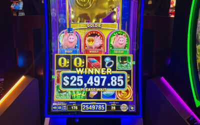Mohegan Pennsylvania Awards more than $10.4 Million in Jackpots to Guests this past October